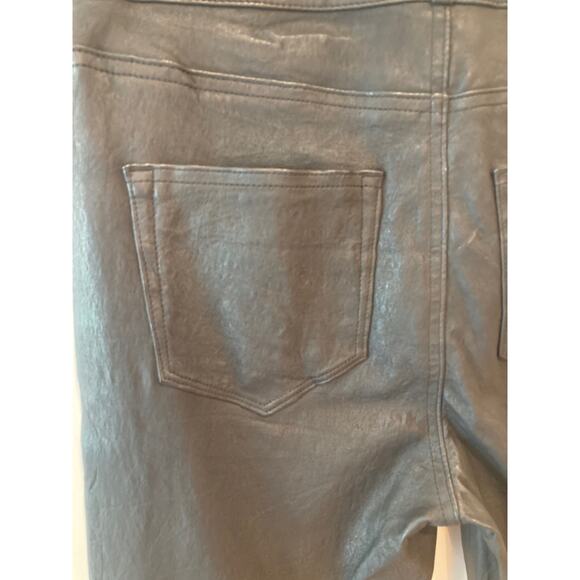 Paige Real Leather Button Fly Jeans Straight-Leg Pants Sz 28 ~ So 90s Edge - Picture 6 of 9